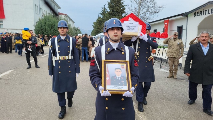 Şehit Uzman Çavuş İçin Adıyaman’da Tören Düzenlendi