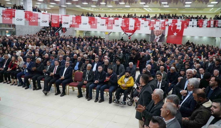 Chp Adıyaman Belediye Başkan Adayları Tanıtıldı