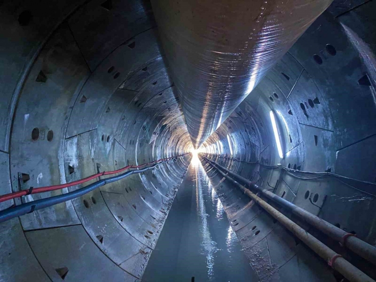 Yoncalı Barajı Tünelinde Işığa 1 Kilometre Kaldı