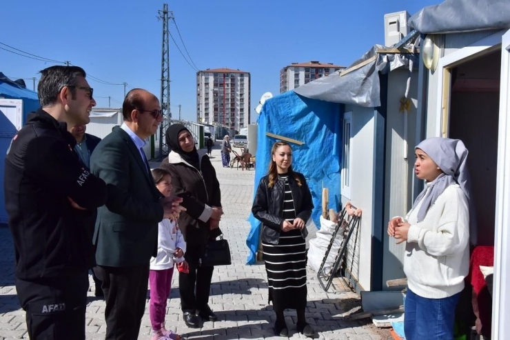 Ak Parti Adayları Taşkın Ve Geçit Seçim Çalışmalarını Sürdürüyor