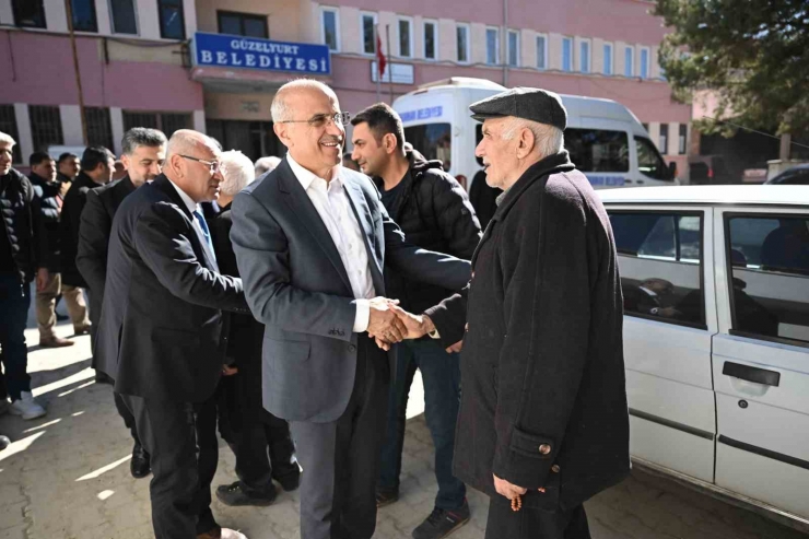 Ak Parti Büyükşehir Adayı Sami Er, Hekimhan’da Vatandaşlarla Buluştu