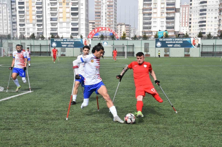 Şahinbey Ampute Tsk Karşısında Farka Koştu 9-1