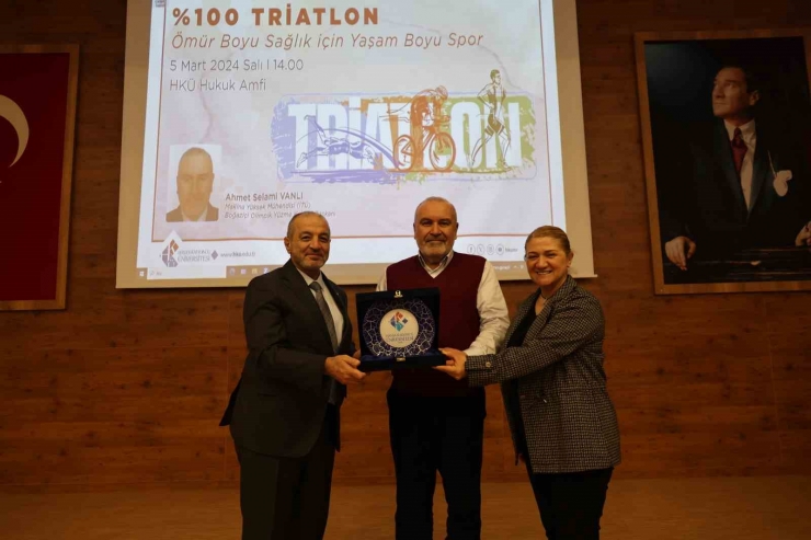 Hkü’de Triatlon Semineri İle Sağlıklı Yaşam Rüzgarı Esti!