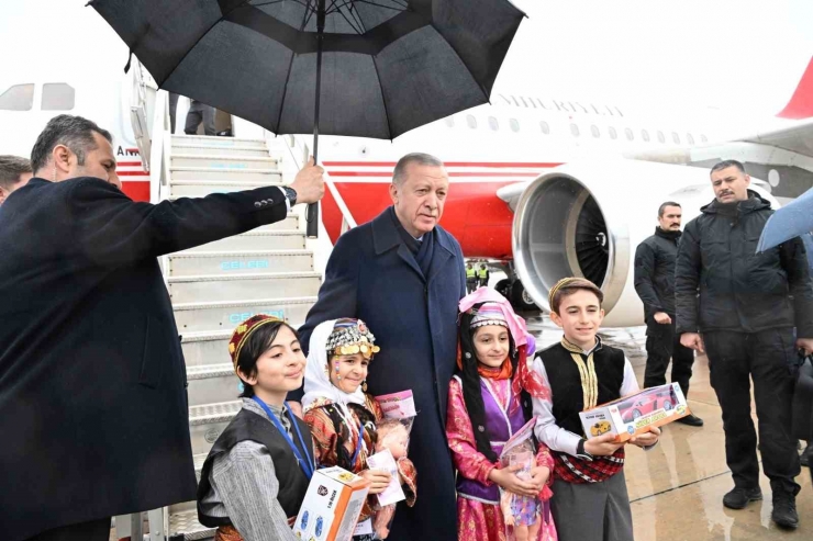 Cumhurbaşkanı Erdoğan’a Malatya’da Yoğun İlgi