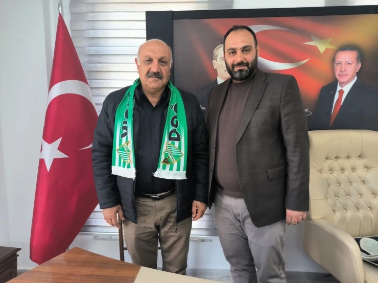 Doğanşehir Spor Kulübü’nden Başkan Zelyurt’a Ziyaret