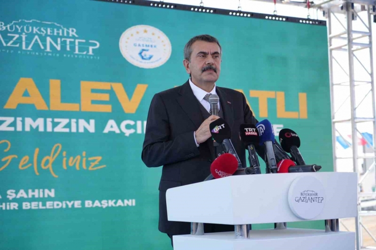 Bakan Yusuf Tekin: "bu Merkez, Alev Alatlı Misyonunun Ve Düşüncelerinin Hayata Geçmesine Katkı Sağlayacak"