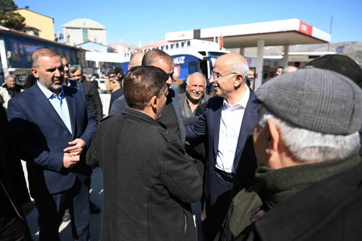 Ak Parti Büyükşehir Belediye Başkan Adayı Sami Er Arapgir İlçesini Ziyaret Etti