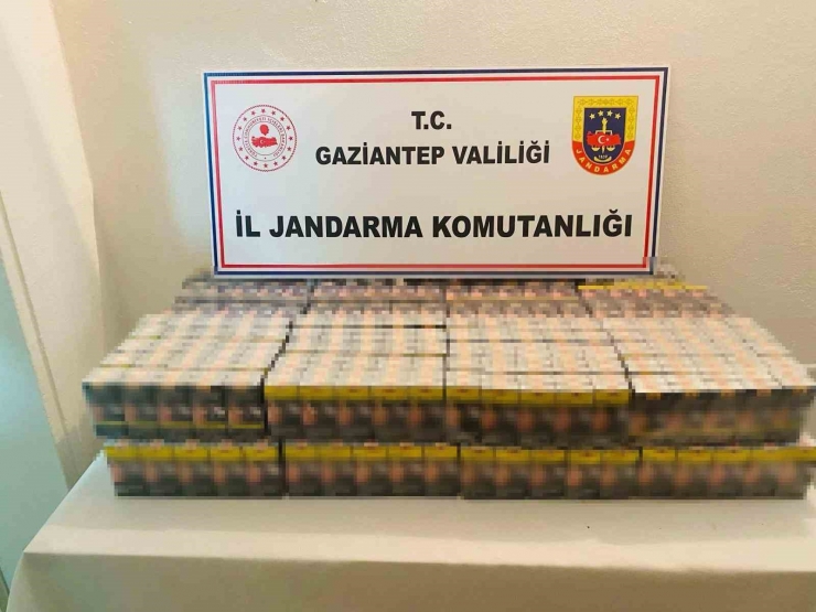 Gaziantep’te 1,5 Milyon Tl Değerinde Kaçak Sigara Ve Çay Ele Geçirildi