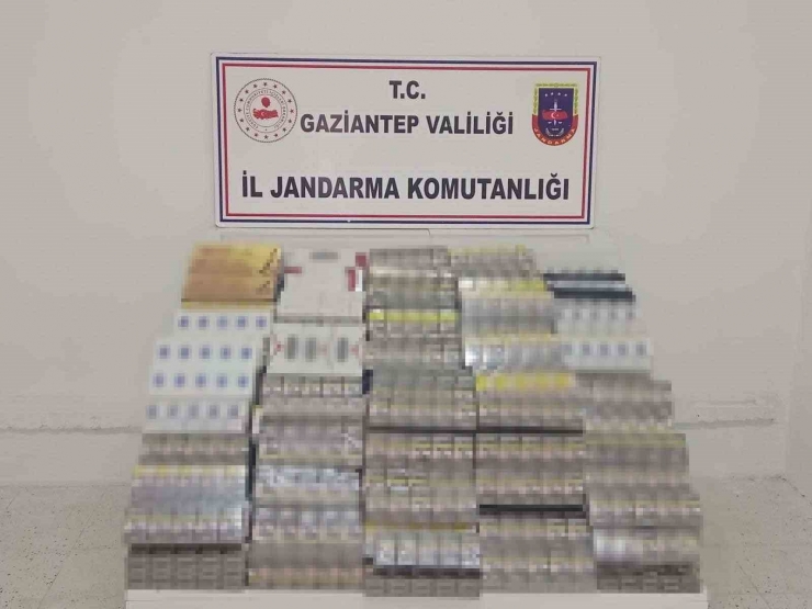 Gaziantep’te 1,5 Milyon Tl Değerinde Kaçak Sigara Ve Çay Ele Geçirildi