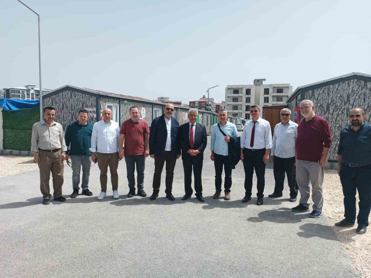 Hdv Üyeleri Adıyaman’da İncelemede Bulundu