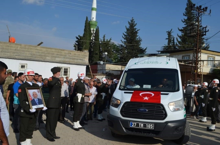 Kalp Krizi Sonucu Hayatını Kaybeden Gazi Son Yolcuğuna Uğurlandı