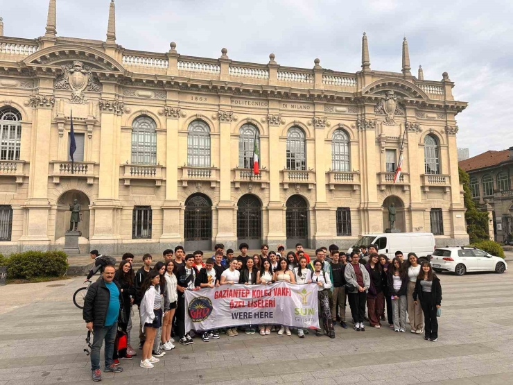 Gaziantep Kolej Vakfı Özel Liseleri Yurtdışı Bilim Ve Kültür Gezisinde