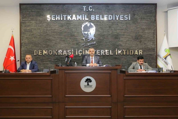 Şehitkamil Belediye Meclisi 2. Birleşim Toplantısı Tamamlandı