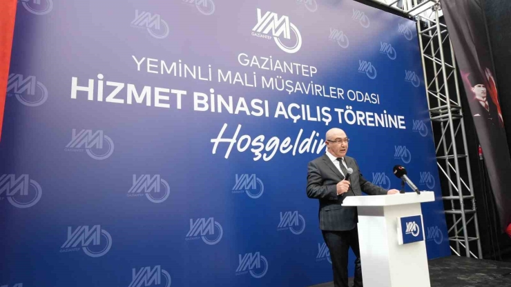 Gaziantep Yeminli Mali Müşavirler Odası Yeni Binası Hizmete Açıldı