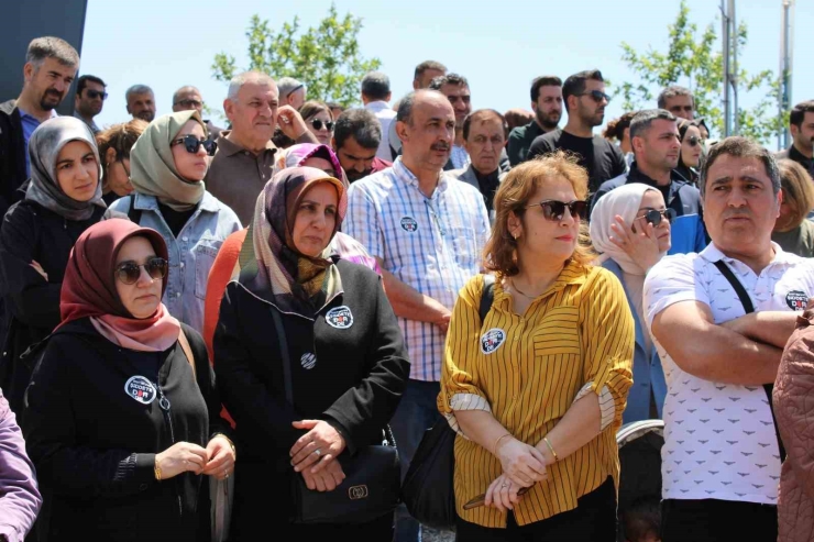 Malatya’da Öğretmenler Şiddete Karşı Eylemdeydi