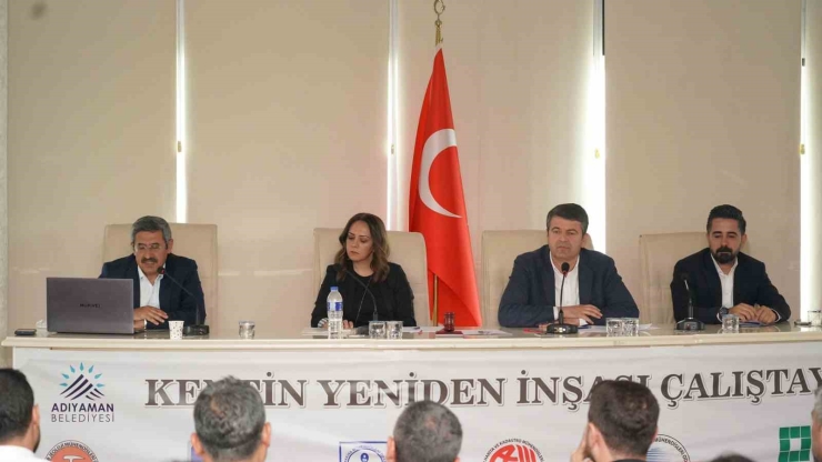 ‘kentin Yeniden İnşası’ Çalıştayı Düzenlendi