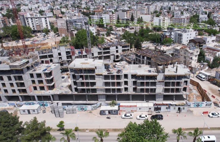 Adıyaman’da Rezerv Alandaki Binalar Şehre Yeni Bir Görünüm Kazandırıyor