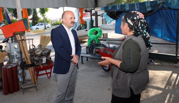 Vali Varol, Esnaflarla Bir Araya Geldi