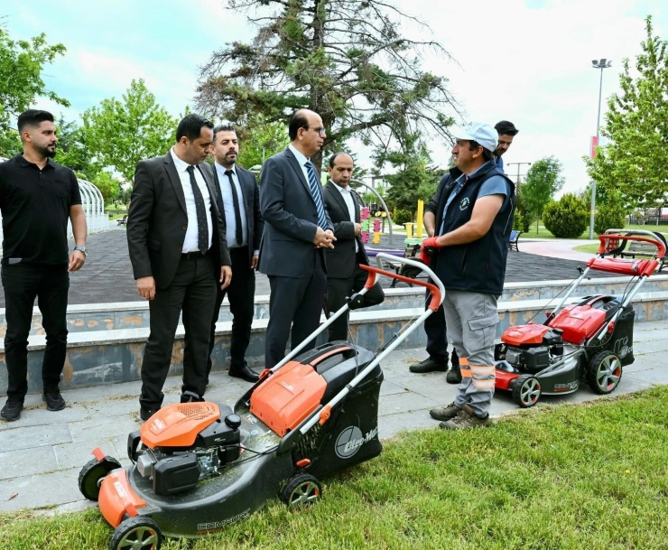 Başkan Geçit, Beylerderesi Şehir Parkındaki Yenileme Çalışmalarını İnceledi