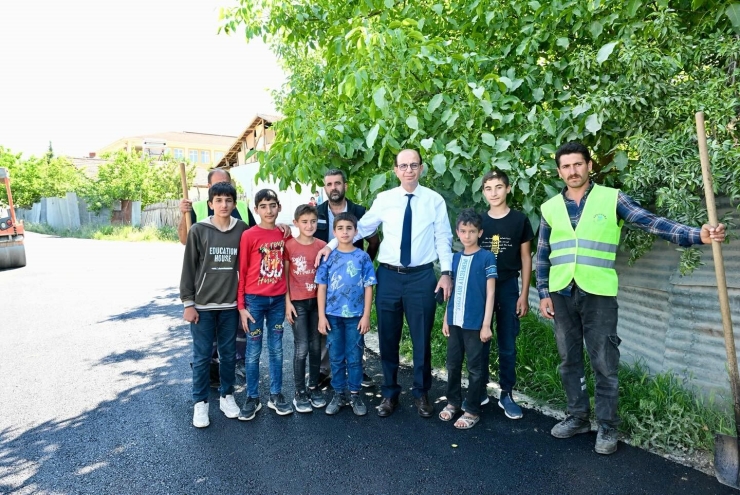 Geçit, Yol Çalışmalarını İnceledi