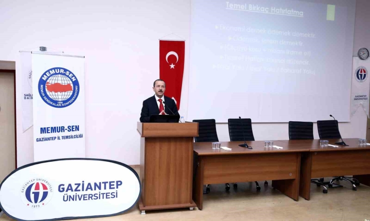 “küresel Ve Bölgesel Ticaret Hatları Değişiminde Türkiye Nerede” Konferansı Yapıldı