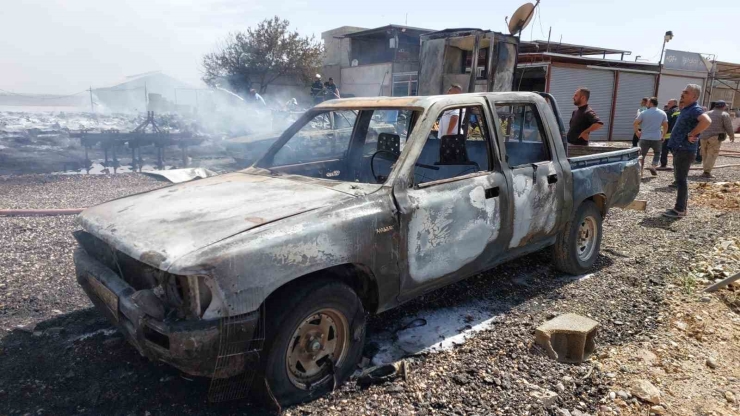 Gaziantep’te Korkutan Yangın Kontrol Altına Alındı