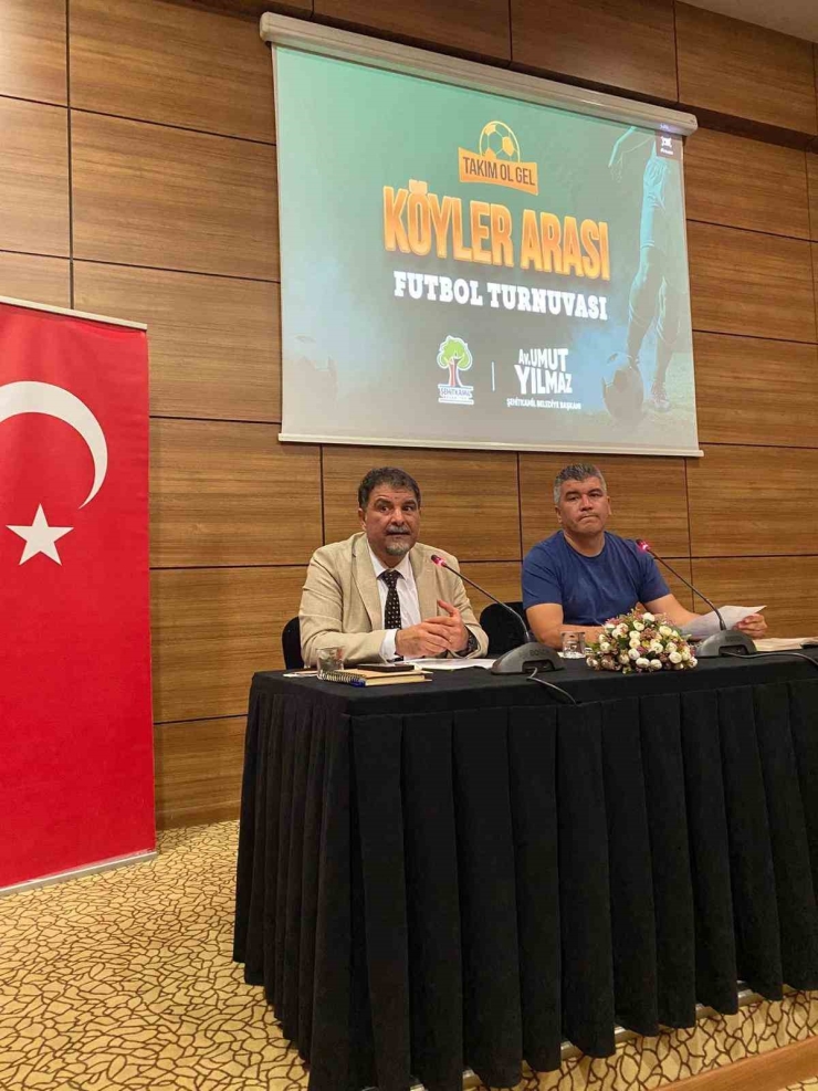 Köyler Arası Futbol Turnuvası İçin Muhtarlarla İstişare Toplantısı Düzenlendi