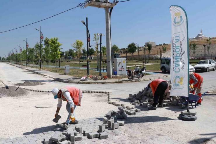 Haliliye’nin 4 Mahallesinde Üstyapı Çalışması