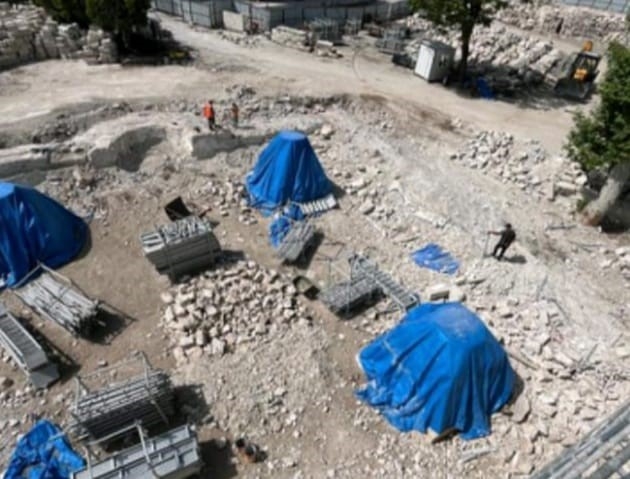 Malatya’nın Sembol Yapılarından Yeni Cami’deki Restore Çalışmalarına Hız Verildi