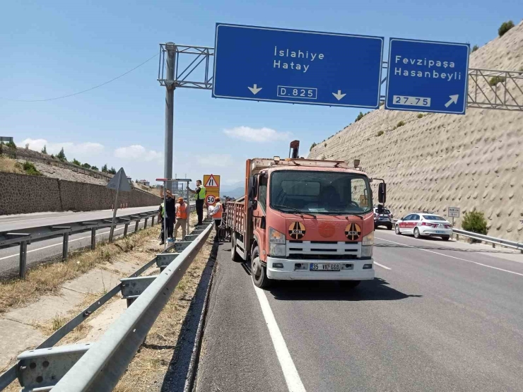 Gaziantep Jandarma Çakarlı Tepe Lambası İle Kazaları Azaltmayı Hedefliyor