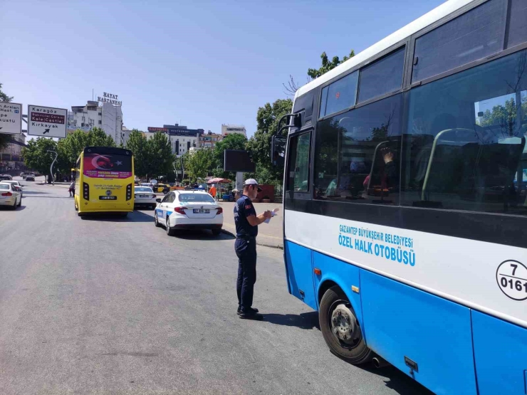 Büyükşehir Zabıtasından Toplu Taşıma Araçlarında Klima Denetimi