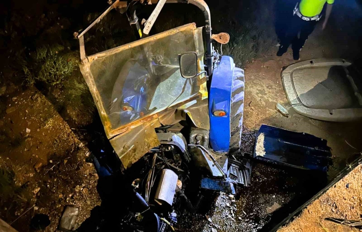 Malatya’da Traktör İle Tır Çarpıştı, 1 Yaralı