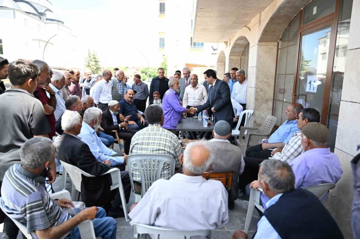 Taşkın, Eskimalatya’da Esnaflarla Bir Araya Geldi