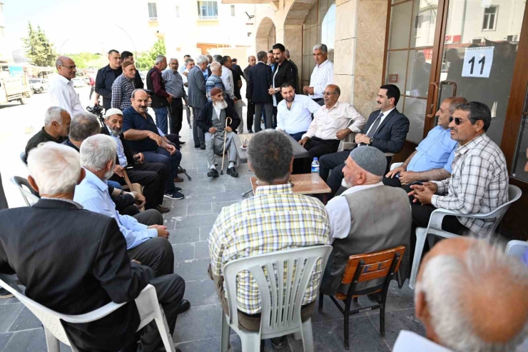 Taşkın, Eskimalatya’da Esnaflarla Bir Araya Geldi