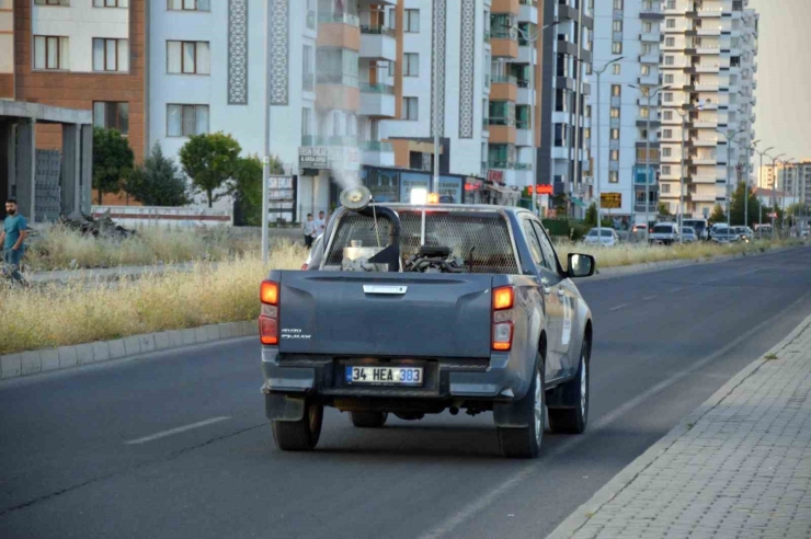 Diyarbakır’da İlaçlama Çalışmaları Aralıksız Devam Ediyor