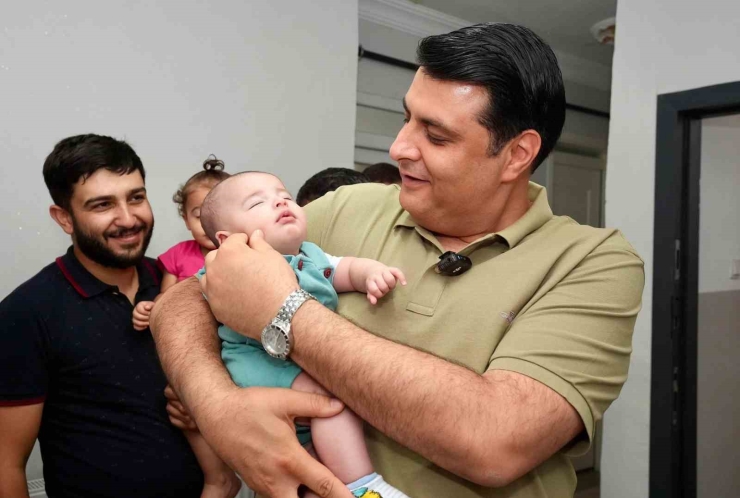 Başkan Umut Yılmaz, Bebek Umut Yılmaz’ı Ziyaret Etti