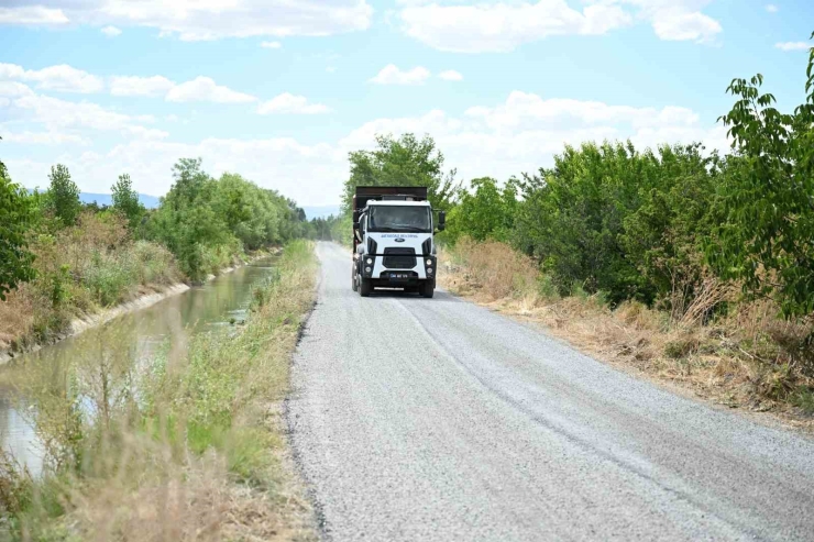 Battalgazi’de 30 Kilometre Sathi Asfalt Serimi Gerçekleştirdi