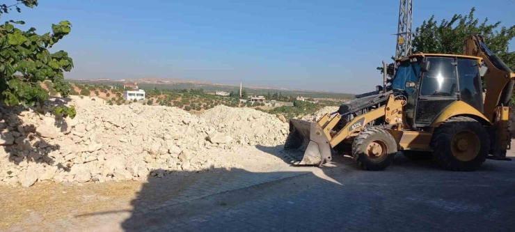 Nizip Belediyesi’nin Kırsaldaki Hizmetleri Sürüyor