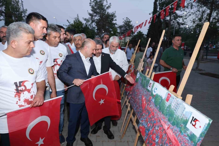 Adıyaman’da 15 Temmuz Törenle Anıldı