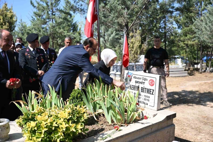 Başkan Geçit’ten 15 Temmuz Ziyaretleri