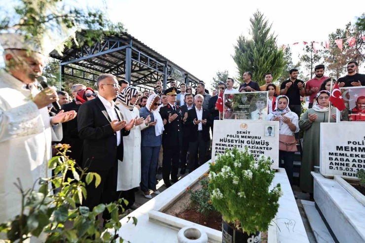 Tahmazoğlu 15 Temmuz Şehitlerini Ve Şehit Ailelerini Unutmadı