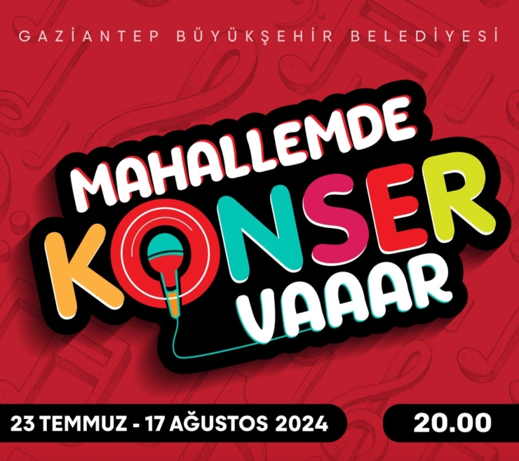 Mahallemde Konser Var Etkinlikleri Başlıyor