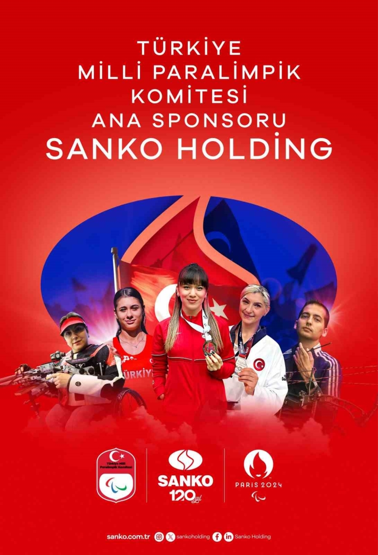 Sanko Holding, Türkiye Milli Paralimpik Komitesi’nin Ana Sponsoru Oldu