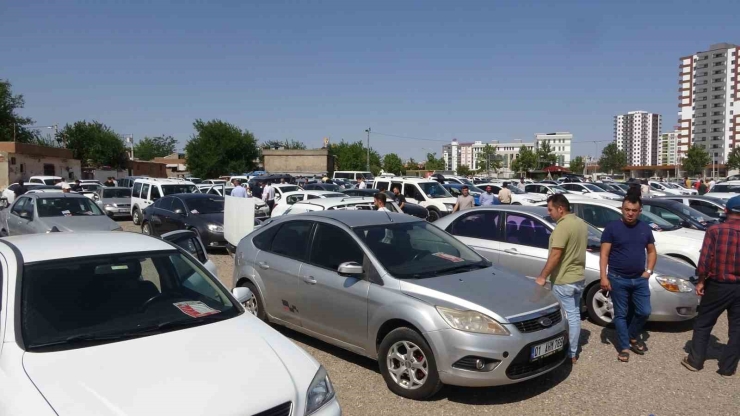 Diyarbakır Oto Pazarında Sıcak Havada Soğuk Pazarlık