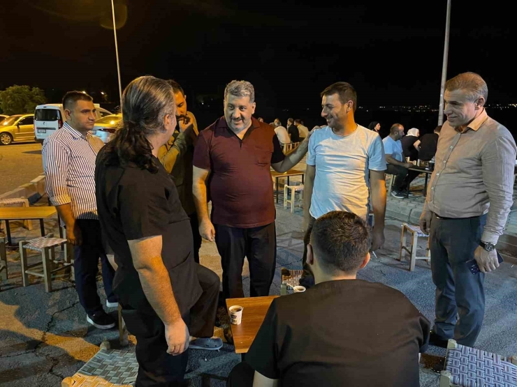 Ak Parti İl Başkanı Ocak, Hasta Ve Yakınlarıyla Buluştu