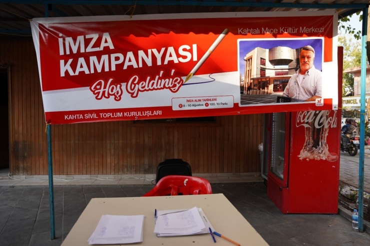 Başkan Hallaç İmza Kampanyasına Destek Verdi