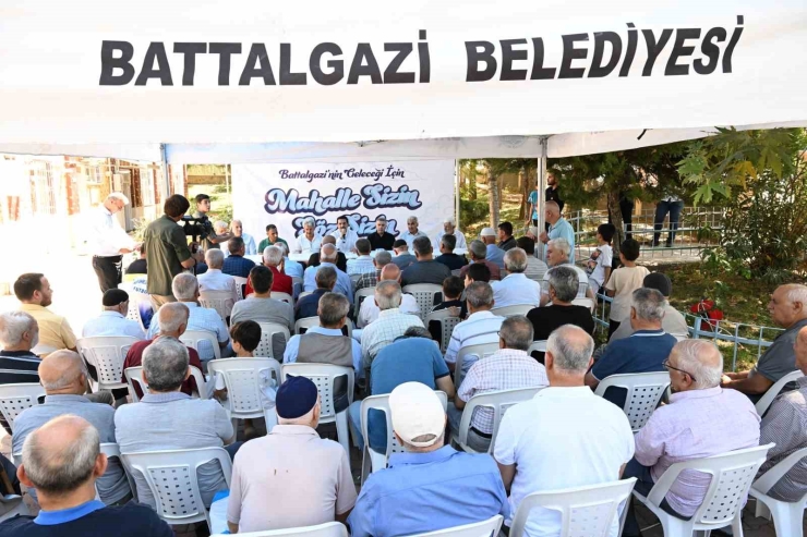 Taşkın, Başharık Mahallesi’nde Vatandaşlarla Bir Araya Geldi