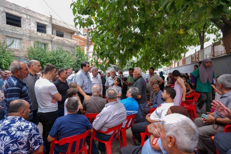 Yılmaz, Mahalle Ziyaretlerini Aralıksız Sürdürüyor