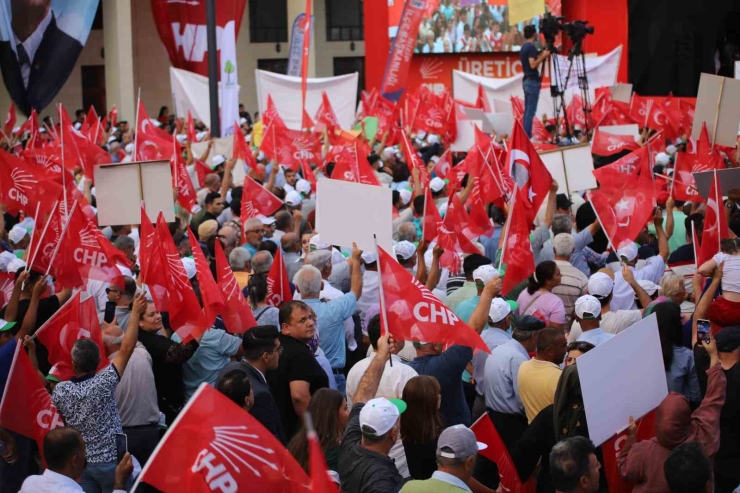 Özgür Özel’den Gaziantep’te Fıstık Mitingi