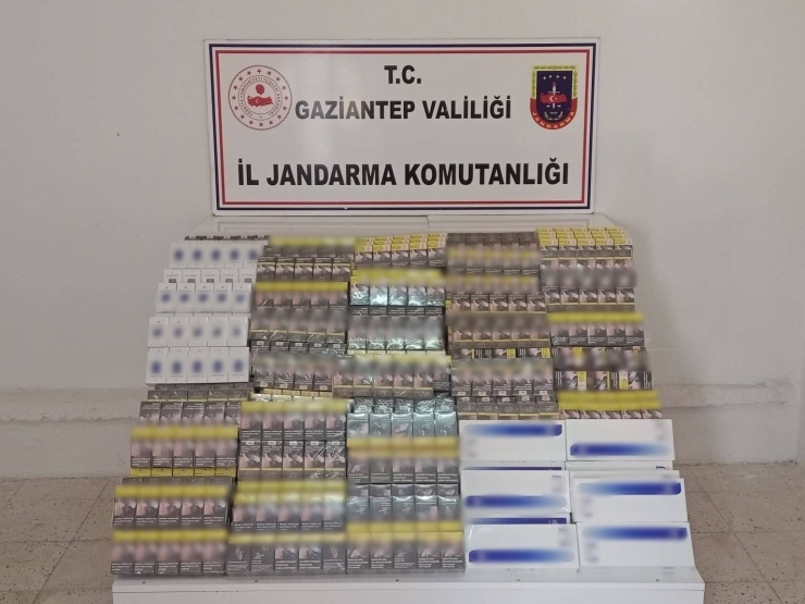 Gaziantep’te 10 Bin Paket Gümrük Kaçağı Sigara Ele Geçirildi